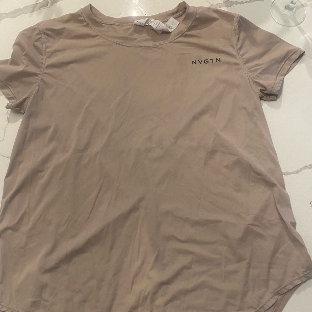 NVGTN Women's Tan Top